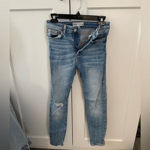 Zara skinny denim jeans